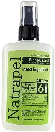Natrapel Lemon Eucalyptus 3.40 oz Pump Bottle - Repels Mosquitoes - View 2