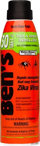 Ben's 00067178 30 Odorless Scent 6oz Aerosol Repels Ticks & Biting... - View 2