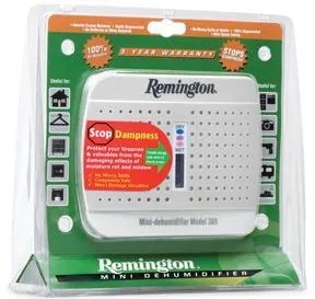 Remington 365 Mini Dehumidifier - Rechargeable, Compact, 10-Year Lifespan, 333 Cubic Feet Coverage, Child & Pet Safe - View 2