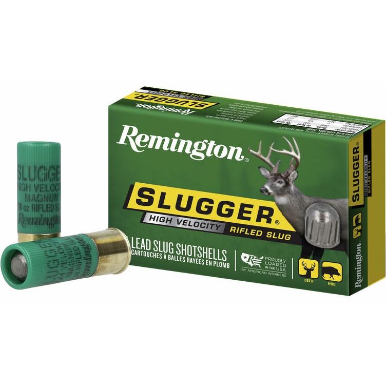 Remington 28600 Slugger 12 Gauge 2.75 in Rifled Slug 5 Rounds - View 2