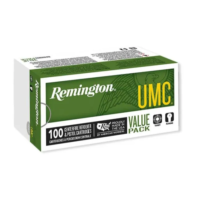 Remington R23970 UMC 357 Mag 125 gr SJHP Ammo - 100 Rounds - View 2