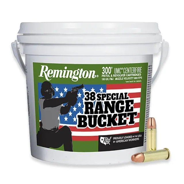 Remington Ammunition UMC Range Bucket 38 Special 130 gr Full Metal Jacket (FMJ) 300 Per Box - View 2
