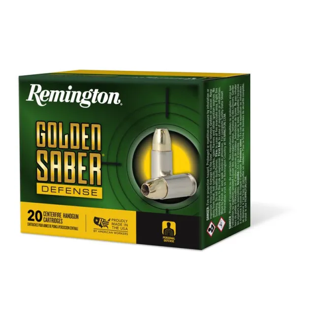 Remington Ammunition R21369 Golden Saber Defense 10mmAuto 180gr Brass... - View 2