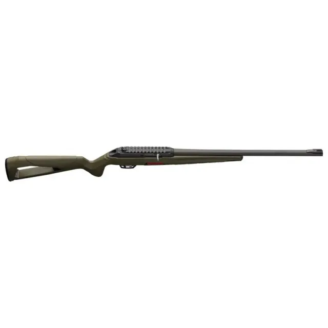 Winchester Wildcat 22 LR 10 Round 18 in Matte Black Polymer Receiver OD Gre - View 2