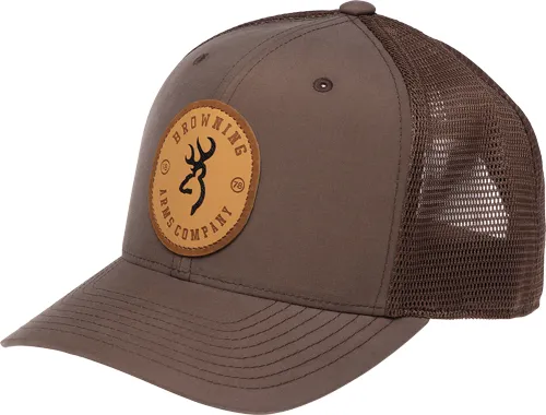 Browning CAP SELMAN LEATHER CIRCLE PATCH 608646881 308646881 - View 2