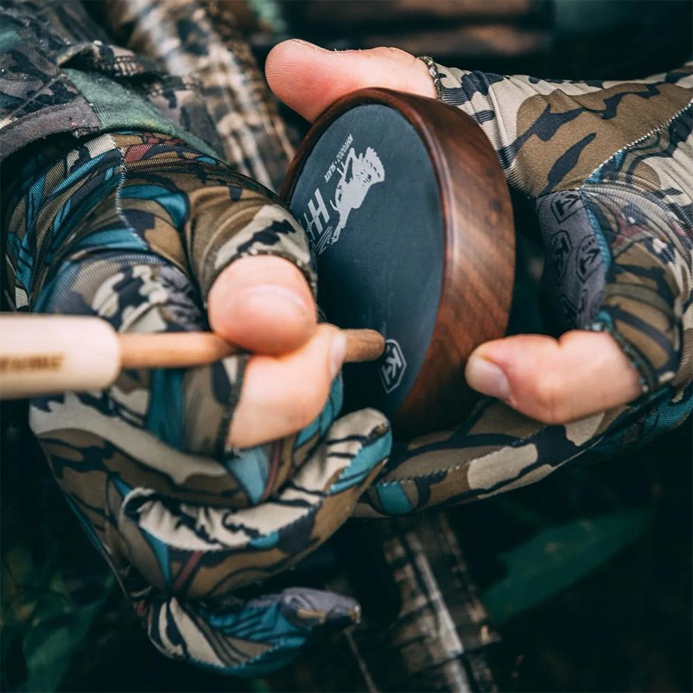 Knight & Hale KHT0202 HD Slate Turkey Pot Call Walnut/Hickory - View 2