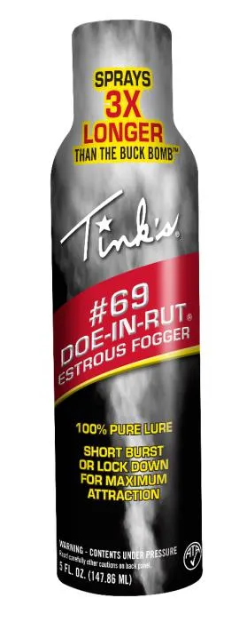 Tink's W5500 Doe-In-Rut Scent Fogger 5 oz Can Long-Range Attractant - View 2