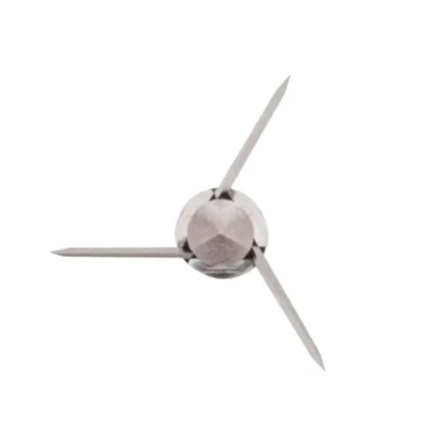 Muzzy Trocar TI 490 Broadheads 100gr 3pk Titanium Ferrule .039" Blades - View 2