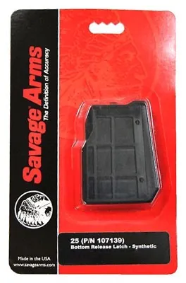 Savage Arms 55250 25 Black Polymer 4rd Capacity 17 Hornet Detachable - View 2