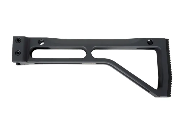 Arsenal CNC Machined Aluminum Tactical Buttstock Assembly 1913 Picatinny Attachment Gray - View 2
