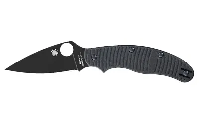 Spyderco UK Penknife C94GMCBKP Salt Black - View 2