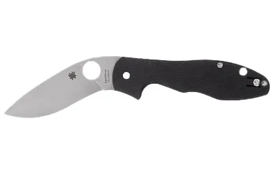 Spyderco C276GP Retract Folding Knife Black G-10 Ed Schempp - View 2