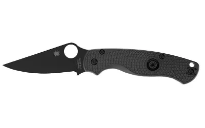 Spyderco C81PBBK2 Black Lightweight Tactical Knife - View 2