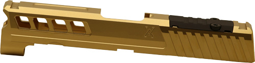 True Precision TPSHCPSGRMS Hellcat Pro Slide GoldTin Billet SS Top/Side - View 2