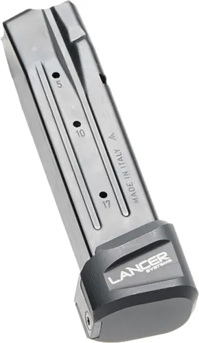 LANCER EXTENDED BASEPAD PLUS 5RDS BLACK FOR SIG - View 2