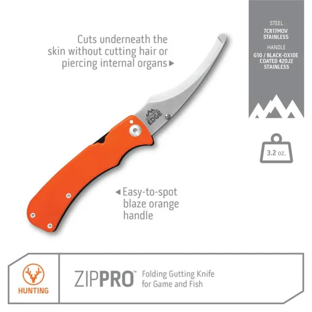 Outdoor Edge ZO10C 3.5 Inch Folding Zip Blade Tactical - View 2