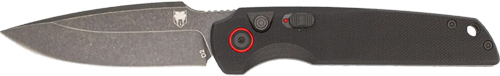 Cobratec Jackal CTJKLBLK 3.5 Stonewash Black Auto Knife - View 2
