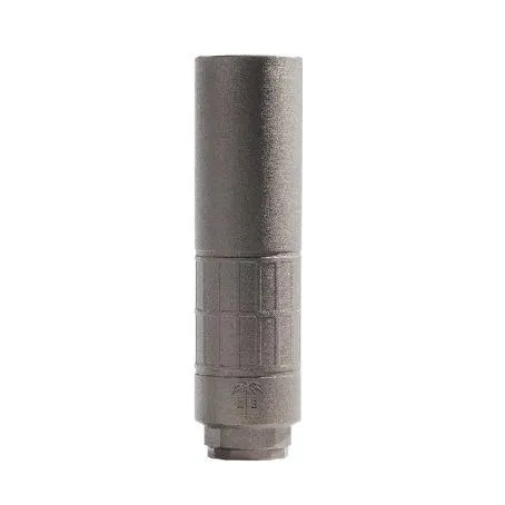 US Palm EOS-30Ti Suppressor .30 Cal w/Titanim DT 5/8x24/HUB Compatible Silver - View 2