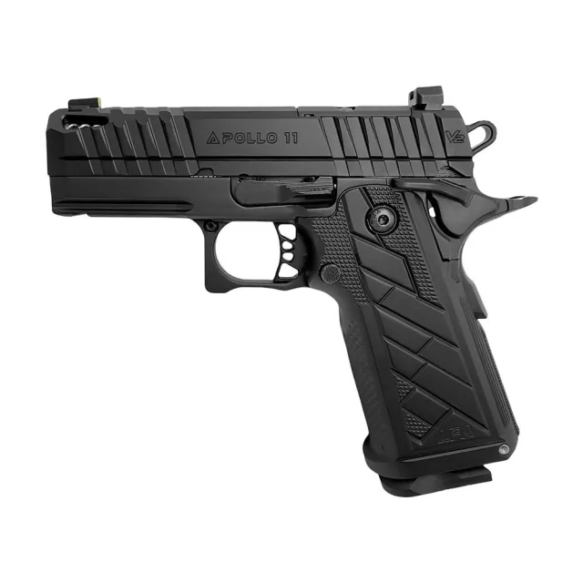 Live Free Armory Apollo 11 V2 9mm 3.35" Ported Barrel Night Sights 18rd Black - View 2