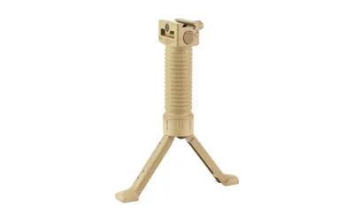 Grip Pod Standard Bipod Fits Picatinny Rail Standard Attachment Tan - View 5