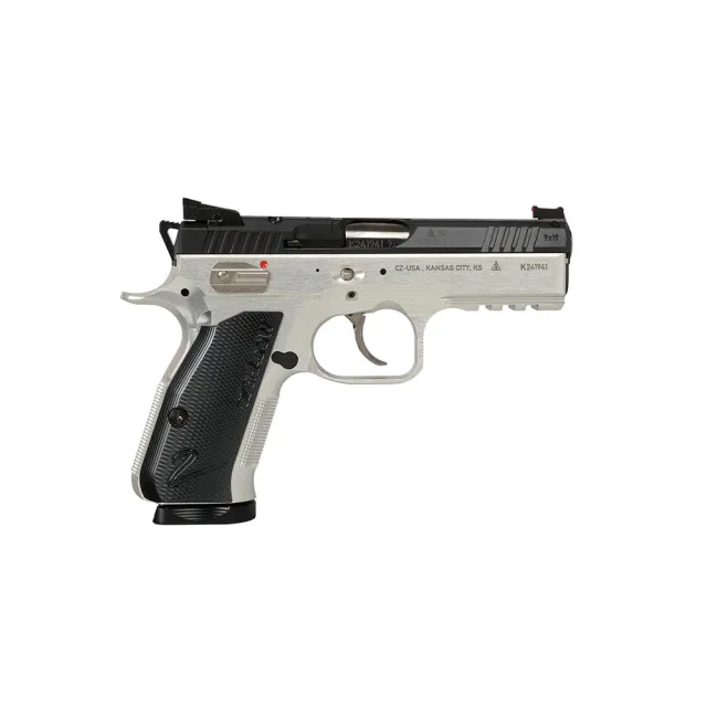 CZ Shadow 2 Optic Ready Pistol 9mm 4 in. Two-Tone Annodized/Nitride Slide 15 rd. - View 2