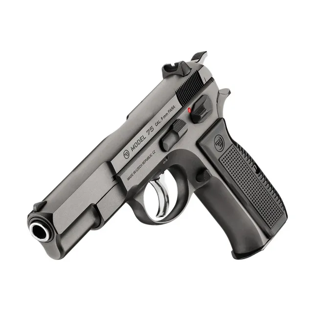 CZ-USA CZ 75 Legend 9mm 4.6 In 17 Rd Blued Manual Safety 99026 - View 2