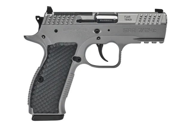SAR Firearms SAR7/24C 7/24 Compact 9mm 3.9" Stainless Semi-Auto Pistol - View 2