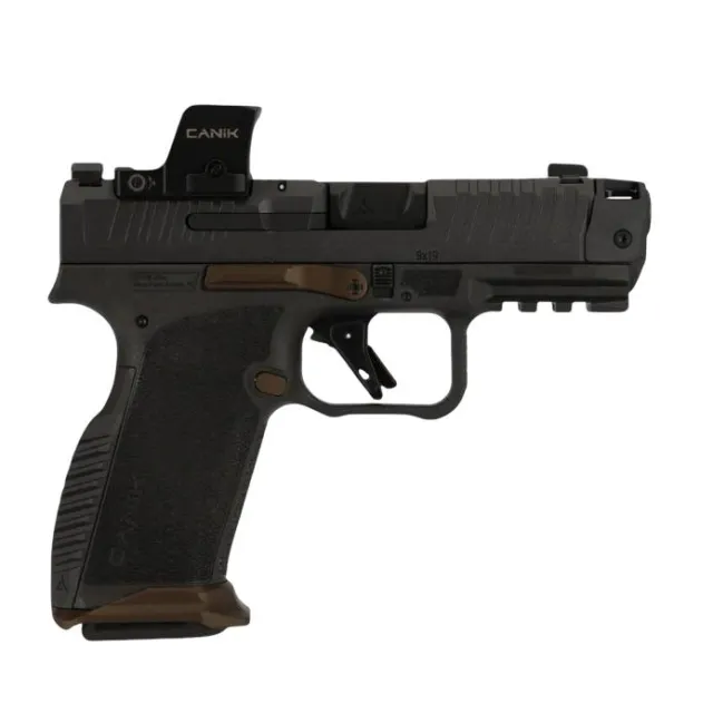 Canik METE MC9 Prime Radian Pistol w/Onyx C Optic 9mm 3.8 in. Grey w/Radian Ramjet & Magwell 17 rd - View 2