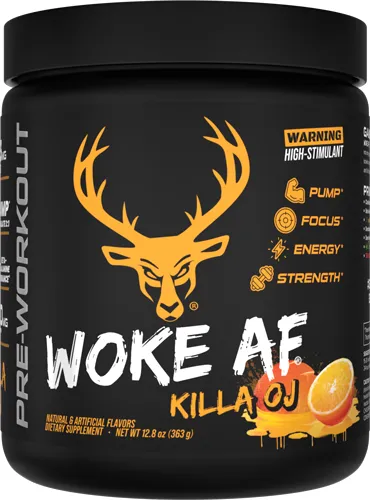 Bucked Up Woke AF Killa OJ Pre Workout 30 Servings - View 2