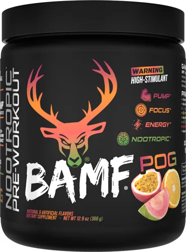 Bucked Up BAMF Pre Workout 30 Servings Premium Formula - View 2
