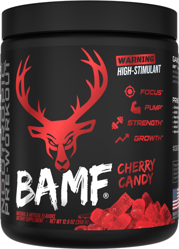 Bucked Up BAMF Cherry Hard Candy Pre Workout 30 Servings - View 2
