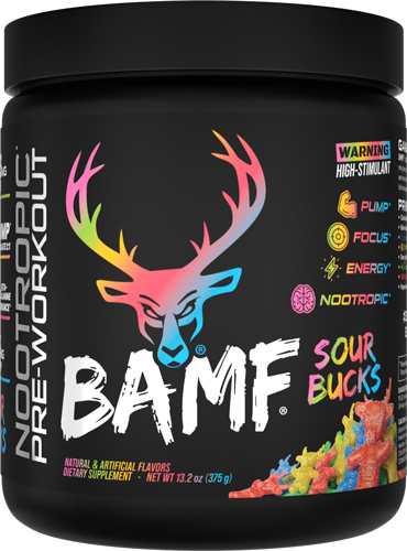 Bucked Up BAMF Sour Bucks Pre-Workout 30 Servings - View 2