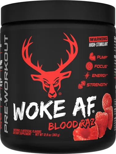 Bucked Up 1024101 Pre Workout Woke AF Blood Raz 30 Servings - View 2
