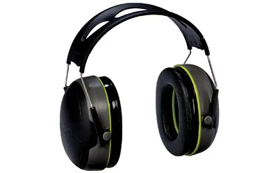 Peltor Bullseye Earmuff 97041 NRR 27 Black Folding Over Head - View 2