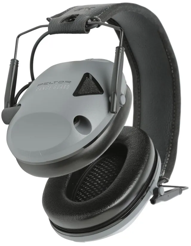 Peltor RGOTH4 Electronic Hearing Protector 21dB Over Head Gray/Black - View 2