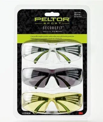 3M Peltor Sport SecureFit 400 Eyewear Clear/Amber/Gray Lens - View 2