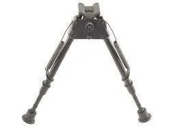 Harris LMS Swivel L Bipod 9-13 in Black Steel Aluminum Notched Legs - View 2