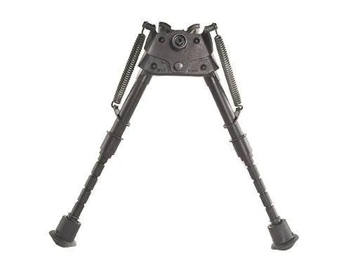 Harris BRMS Bipod 6 to 9 Inch Black Aluminum Steel Notched Legs - View 2