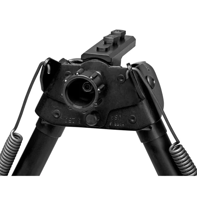 Harris Engineering S-LM-LOK Bipod 9-13 in Anodized Black Adjustable - View 2