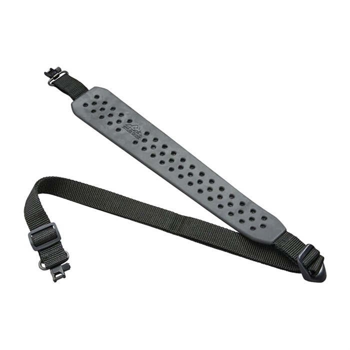Butler Creek 81060 Comfort V- Grip Sling Black Rubber with Nylon Strap, Adjustable Design, 1" QD Swivels for Rifles - View 2