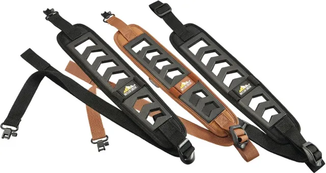 Butler Creek Featherlight Rifle Sling Black Adjustable 22-36 In Swivels - View 2
