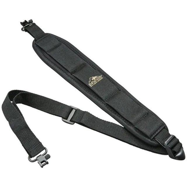 Butler Creek 81013 Comfort Stretch Sling Black Neoprene QD Swivels 1" - View 2