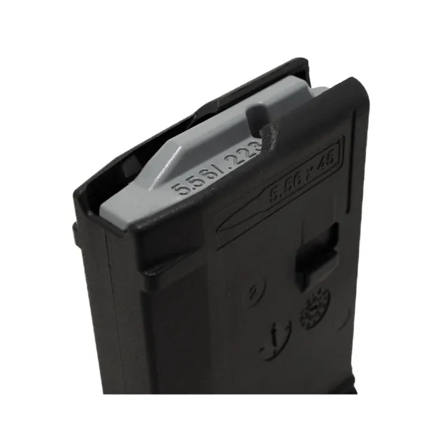 AMEND2 MOD A 5.56MM AR15 BLACK POLYMER MAGAZINE 10RD ( 50 PER CASE ) - View 2