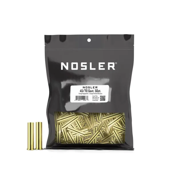 Nosler 10266 45-70 Govt Unprepped Bulk Brass 50ct Large Rifle Primer - View 2