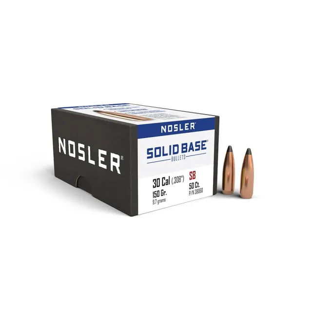 Nosler 38060 SB-30 150gr Soft Point Reloading Bullets 50CT - View 2