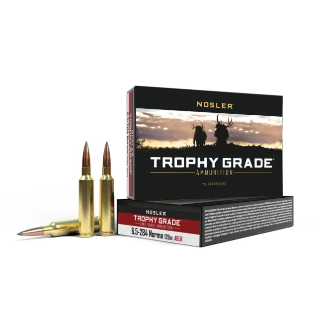 Nosler Trophy Grade Long Range 6.5mmx284 Norma 129 gr 60128 - View 2