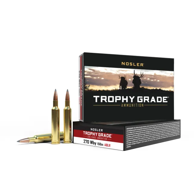 Nosler 60150 Trophy Grade 270 Wthby Mag 150 gr AccuBond 20 Rounds - View 2