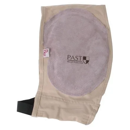 Caldwell 310010 Magnum Plus Recoil Shield Tan Cloth w/Leather Pad Ambidextrous - View 2