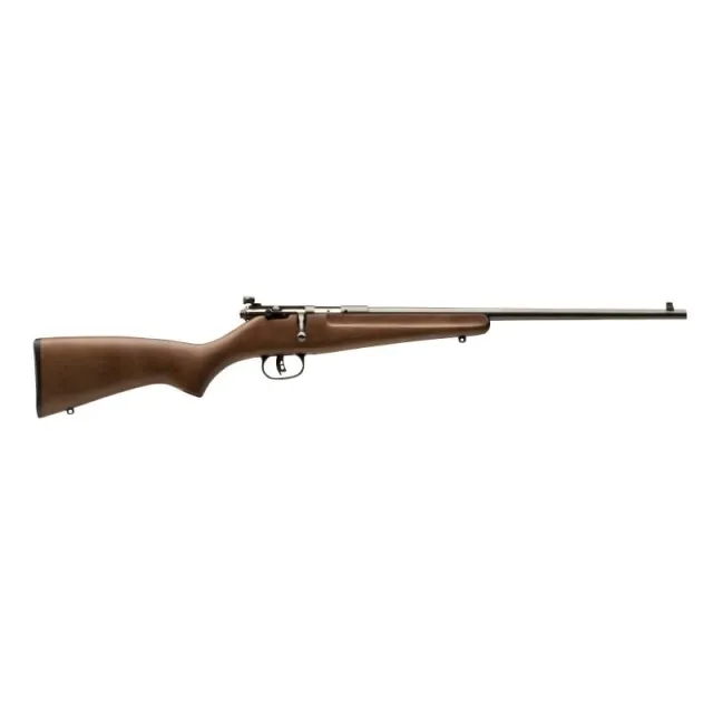 Savage Rascal 22 LR Bolt Action 16.125 in Blued Walnut Stock 1rd - View 2