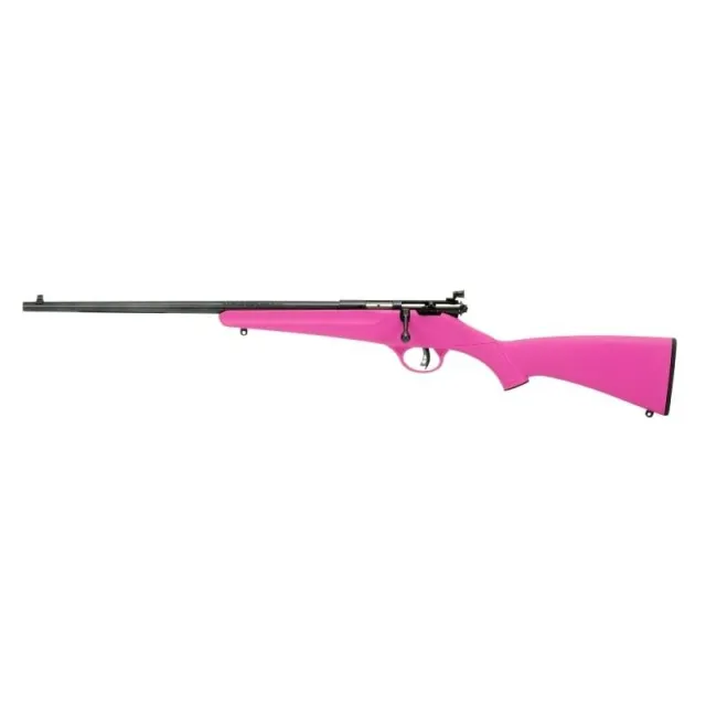 Savage Rascal 13844 22 LR 16.125 in Blued Left Hand Synthetic Stock - View 2
